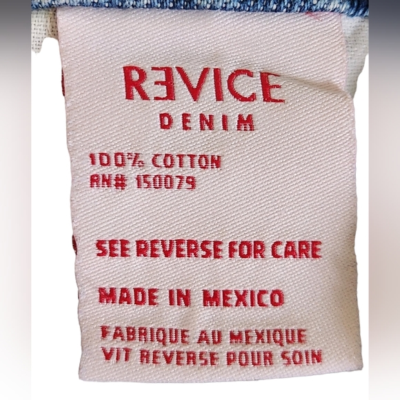 Revice Ladies Button-Fly High-waisted Jeans.  Size 25. - Picture 5 of 6